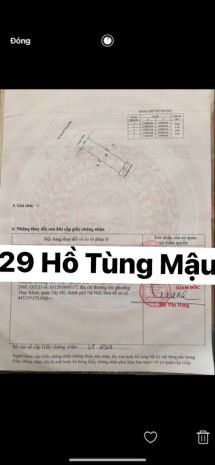 Bán đất mặt tiền hồ tùng mậu - hoà khánh - đà 6748411