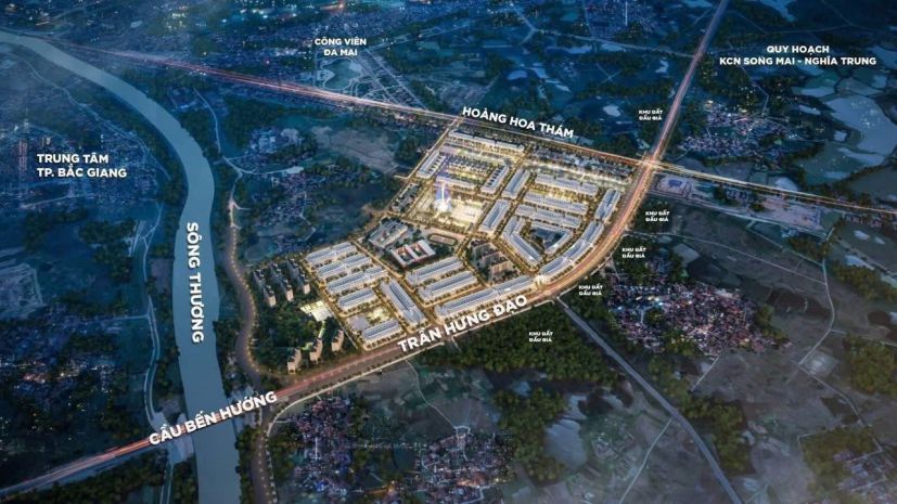 Mở bán dự án biệt thự danka riverside - bắc giang - không 6754109