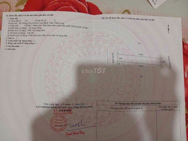 Đất chính chủ - 2 lô liền kề - liên ấp mỹ phú 1, xã tường 6754751