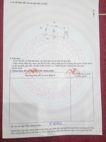 Chính chủ cần bán lô đất đẹp trục kinh doanh 71,8m tại 6756109