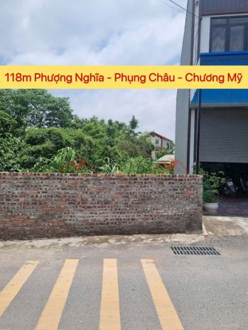 Bán lô đất trục chính kinh doanh 118m tại phụng châu-chương 6756150