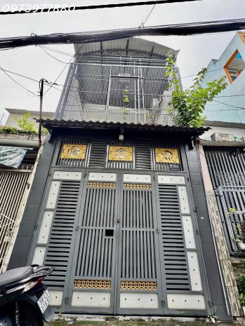Nhà 1 lầu  4x10 đông bắc, tân chánh hiệp, quận 12 6757651