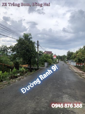160 6m² thổ cư trảng bom cạnh kcn giang điền giá chỉ 1 3 tỷ 6758885