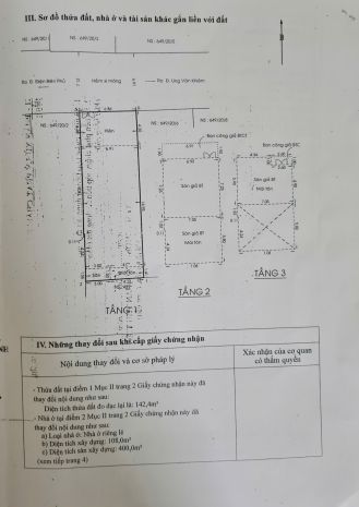 Bán nhà hẻm xe hơi 649204 điện biên phủ, p25, bình thạnh 6760589