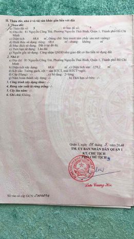 Bán nhà mặt tiền 81-83 nguyễn công trứ, bến thành 6760822