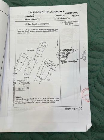 Chính chủ bán hxh đường lê văn sỹ, p1, tân bình: dt 6762867