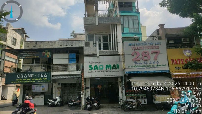 Chính chủ bán mặt tiền lê văn sỹ, p1, tân bình. dt: 3.9 x 6763059