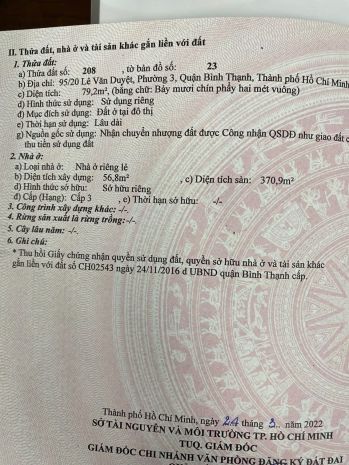 Chính chủ bán nhà hxh đường lê văn duyệt, p.3, q.bình 6764074