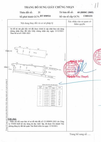 Chính chủ bán hxh nguyễn thị nhỏ, p9, tân bình. dt: 3.6 x 6764407