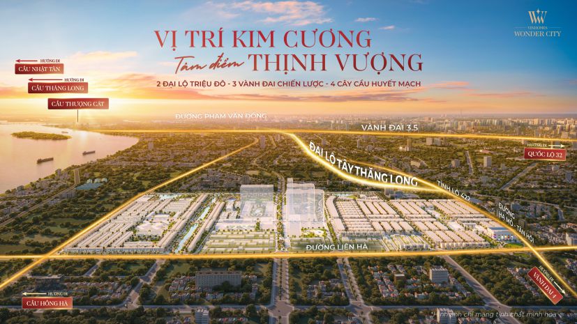 Vinhomes wonder city - đan phượng. -quỹ căn đẹp giá tốt từ 6765132