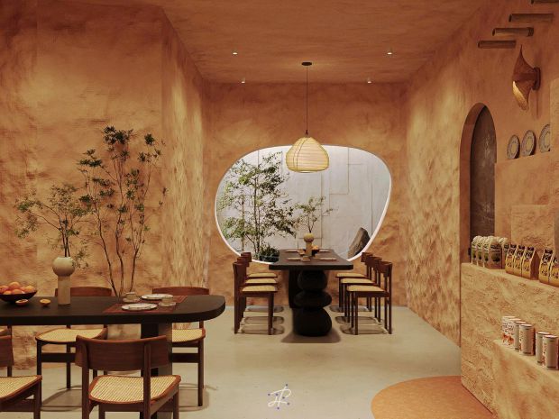 Sang nhượng nhà hàng chay tại mt đường trần hưng đạo, p cầu 6766005