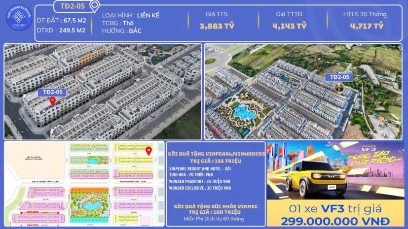 Mua nhà vinhomes tặng xe vinfast - mong cái , quảng ninh 6766409
