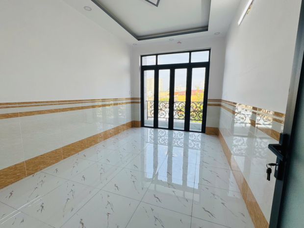 Nhà đẹp 4 tầng 68m2 - bình đông ngay chung cư d-aqua - hẻm 4 6766545