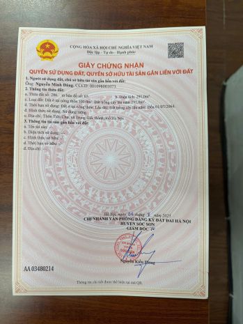 Đất đẹp - giá tốt - vị trí đắc địa tại thôn tiên chu, xã 6767477