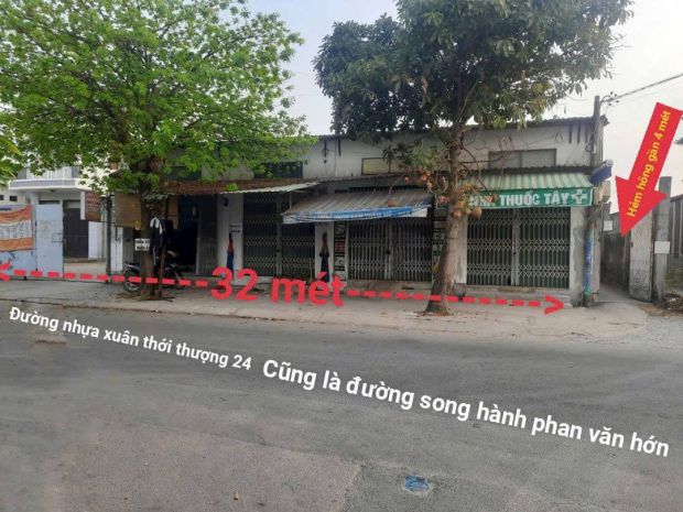 Bán nhà mặt tiền 32x44m giá 50 tỷ đường xuân thới thượng 24 6769315