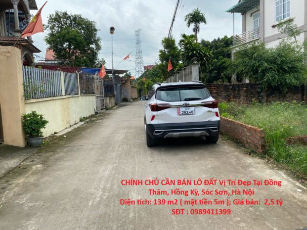 Chính chủ cần bán lô đất vị trí đẹp tại đồng thâm, hồng kỳ, 6770514