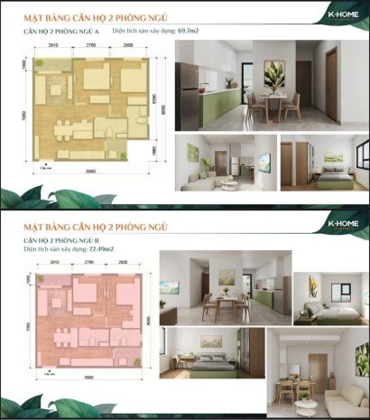 2 phòng ngủ, ban công rộng, thiết kế chuẩn singapore 6771174