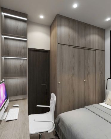 8 - chủ gởi: cho thuê nhà 2 phòng ngủ, full nội thất hẻm 97 6771370