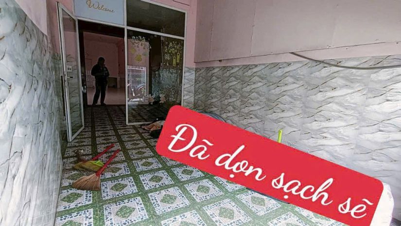 6 - chủ gửi: cho thuê nhà 6 triệu mặt tiền hẻm 233 6771434