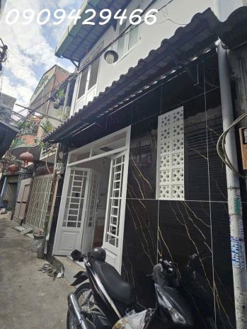 Bán nhà quận 7 - gần huỳnh tấn phát- hẻm 4m xe hơi đỗ cửa 6773223