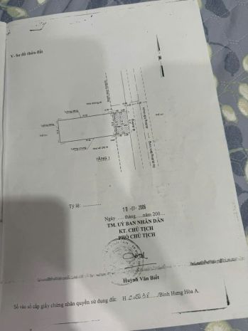 Hàng hiếm! nhà ngang 16m đường số 8 bình hưng hoà a bình 6773551
