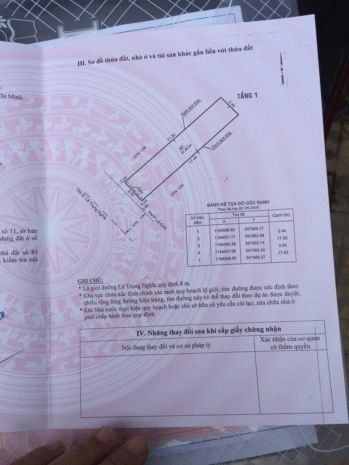 Chính chủ bán hxh lê trung nghĩa, p.12, tân bình: dt 7x22m, 6777845