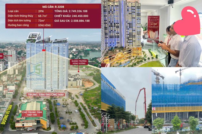 Bán căn hộ chung cư 2 phòng ngủ tại vic grand square -  gia 6780918