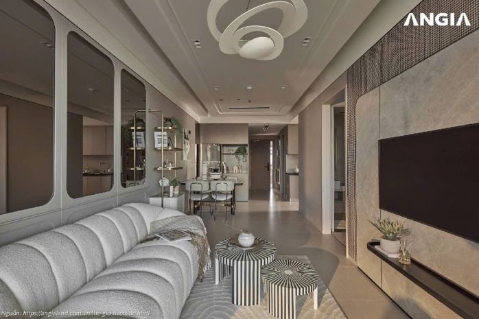 Căn hộ the gió riverside , dĩ an  2pn, thiết kế hiện đại, 6780984