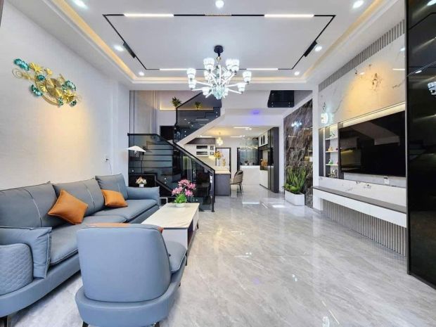 Phạm hữu lầu - q7- tặng full nội thất - 3 tầng - 72m2 - 6784632