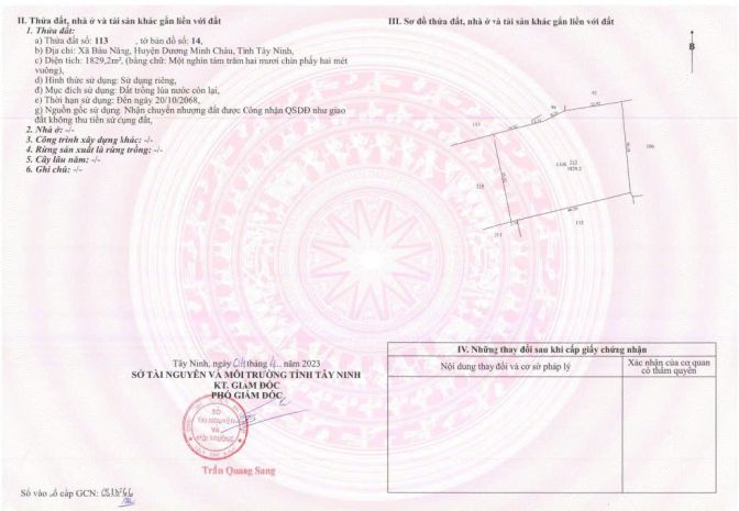 Đất đẹp tây ninh  cơ hội vàng cho các nhà đầu tư 6785550
