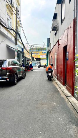 415m, bán nhà 4 tầng, hẻm 8m, 1 phan huy ích, p15 tân 6787837