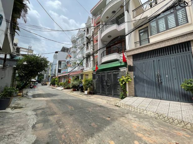 Bán nhà lũy bán bích - 85m2 4.5 x 18.5m - 3 tấm  - hẻm xe 6789150