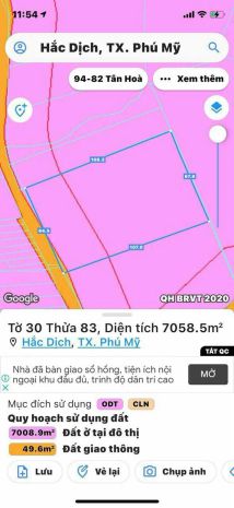 Chủ cần bán gấp 25.000m2 đất tại phường tân thành- hcm 6790081