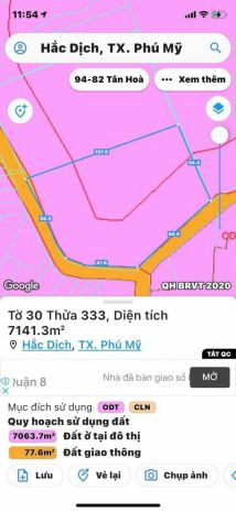 Chủ cần bán gấp 25.000m2 đất tại phường tân thành- hcm 6790082