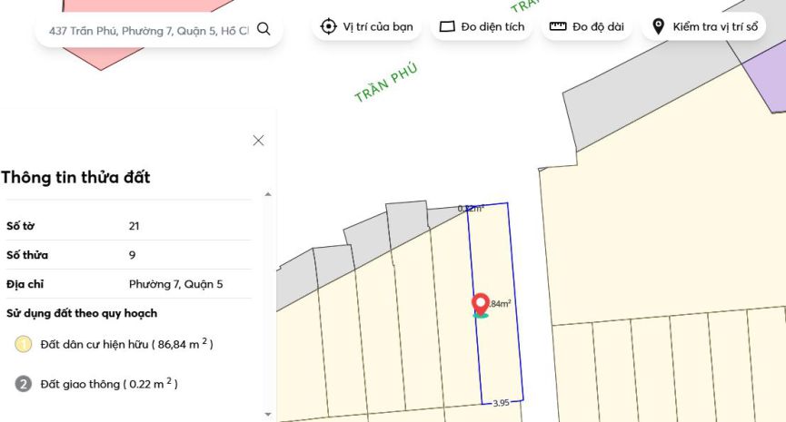 Bán nhà mặt tiền 437 trần phú, p.7, quận 5 6792075