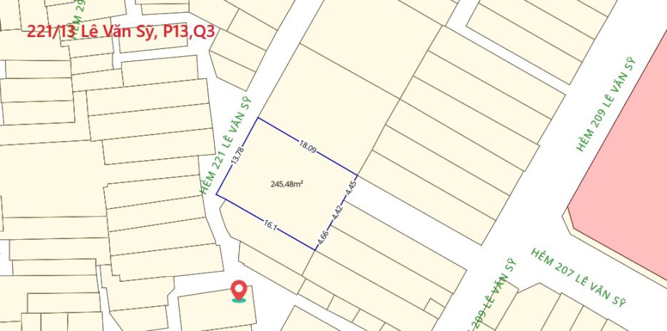 Bán nhà hẻm xe hơi 22113 lê văn sỹ, p13, q3 6792202