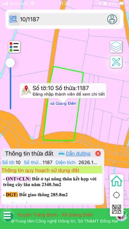 2,630m2 có 2 mặt tiền đường dái 113m, thổ cư khủng 1,100m2, 6794035