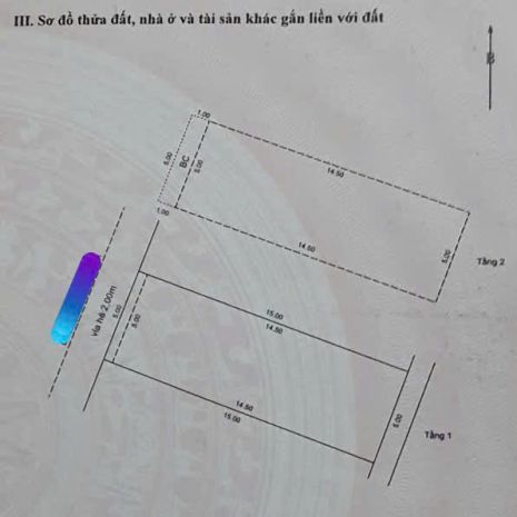 Bán nhà đường đặng đình vân đà nẵng -75m2  5m x 15m.6.5 tỷ 6794865