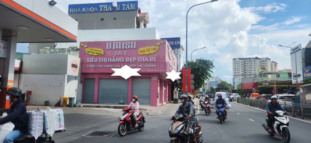 Cực hiếm - cho thuê nhà 2 mặt tiền lũy bán bích 522m² - 6801798