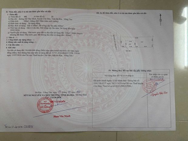 Đất đẹp - giá tốt cần bán đất chính chủ tại côn đảo  vũng 6803039