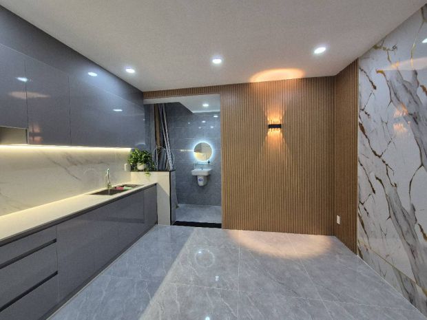 Nhà mới đẹp vào ở ngay  - sổ nở hậu - 53m2 - 2 tầng  - chỉ 6803893