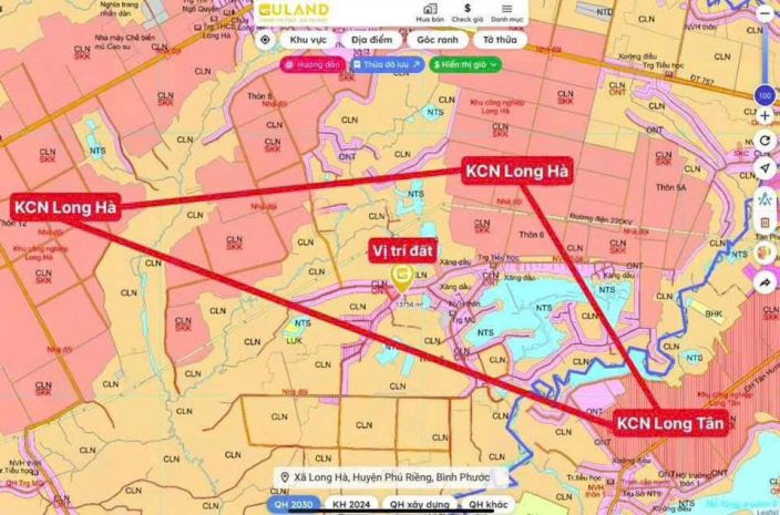 Bán đất lõi khu công nghiệp 6805788