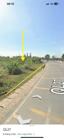 Cần bán 3 sào đất 24m giá 2tỷ4 mặt tiền ql27  thôn tân 6806240