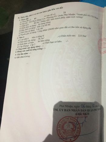 Chính chủ bán mặt tiền phan đăng lưu, phường 3, phú nhuận: 6806698