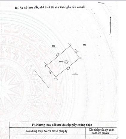 Ích vịnh, đan phượng, oto, thông, gần kcn cầu gáo. giá đầu 6807507