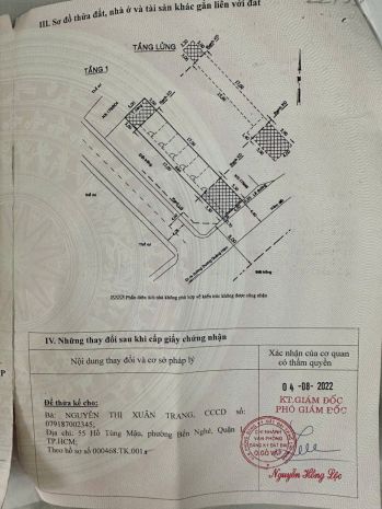 Chính chủ bán hxh dương quảng hàm, phường 5, gò vấp: 6807817