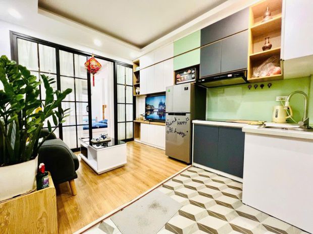 1.78 tỷ có ngay nhà 38m2 1pn 1pk bếp - full nội thất - cạnh 6808077