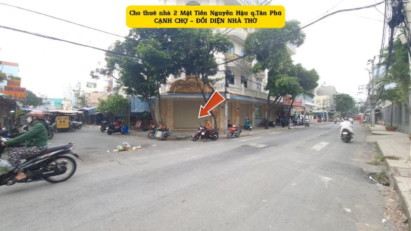 Cho thuê nhà 2 mặt tiền nguyễn hậu  60m² - ngang 12m - ngay 6808734