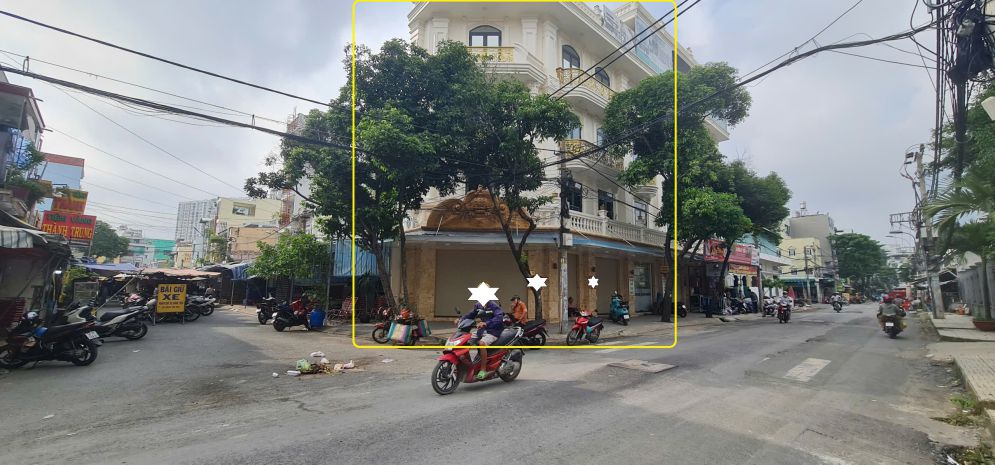 Cho thuê nhà 2 mặt tiền nguyễn hậu  60m² - ngang 12m - ngay 6808740