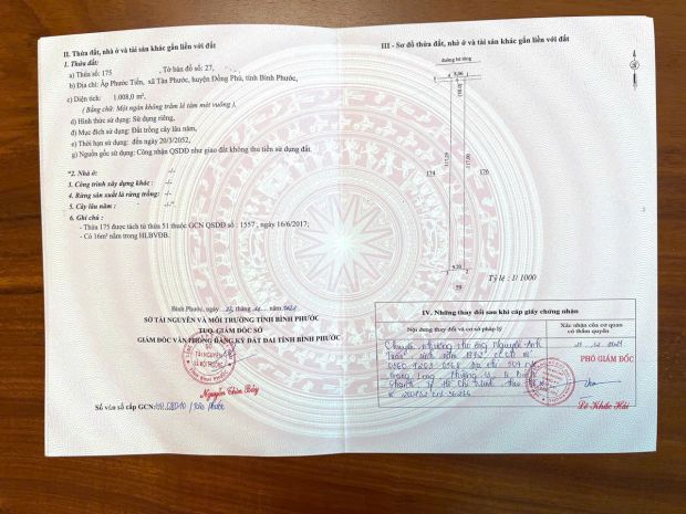 Bán đất xào đồng phú bình phước 6809209